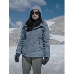 Cate Randa Monarch Legacy of Monsters Grey Hooded Jacket