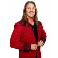 Chris Jericho Red Embellished Blazer