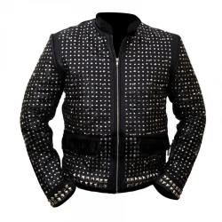 Chris Jericho Sparkle Light Up WWE Leather Jacket Chris Jericho Sparkle Light Up WWE Leather Jacket