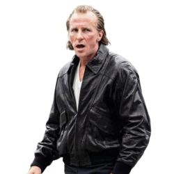 Christian Bale Madden 2026 Black Leather Jacket Christian Bale Madden 2026 Black Leather Jacket