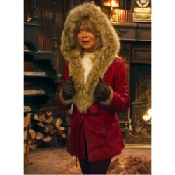 Christmas Chronicles Goldie Hawn Red Jacket