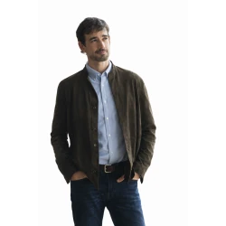 Christopher Gorham Sheriff Country Suede Jacket
