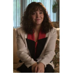 Christy Sydney Sweeney White Coat