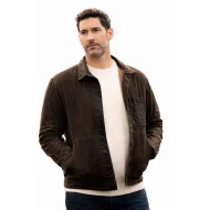 CIA Tom Ellis Brown Cotton Jacket