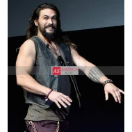 Cinemacon Justice League Promote Jason Momoa Vest