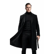 Citizen Vigilante Armie Hammer Black Coat