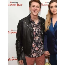 Cobra Kai Eli Moskowitz Black Leather Jacket