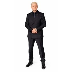 Cody Rhodes Street Fighter Premiere Black 2 Piece Suit Cody Rhodes Street Fighter Premiere Black 2 Piece Suit