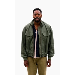 Colman Domingo The Four Seasons S02 Green Cotton Jacket