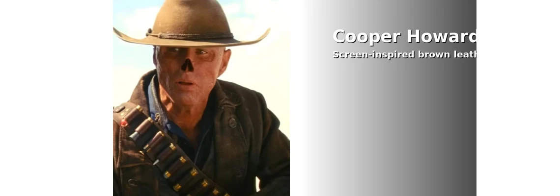 Cooper Howard Coat The Ghoul’s distressed duster rebuilt for real roads