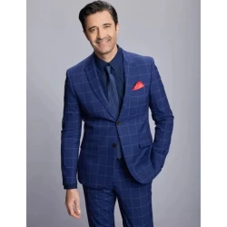 Crimes of Fashion 2024 Andre Dubreuil Checked Suit