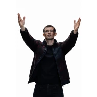 Cullum Turner The Capture Maroon Jacket