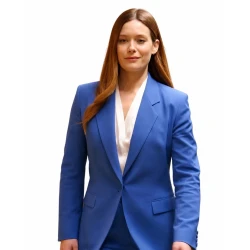 Cupertino 2026 Rachel Keller Royal Blue Blazer
