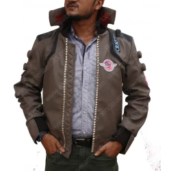 Cyberpunk 2077 Samurai Leather Jacket