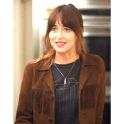 Dakota Johnson The High Note Brown Jacket Dakota Johnson The High Note Brown Jacket