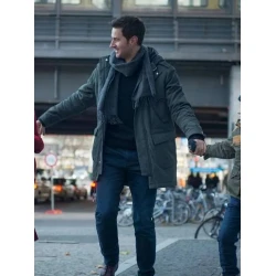 Daniel Miller Berlin Station Gray Hooded Jacket
