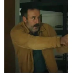David Arquette Scream 5 Brown Jacket