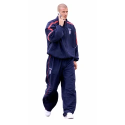 David Beckham England Navy Blue Tracksuit