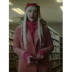 Dead Boy Detectives Niko Sasaki Pink Coat