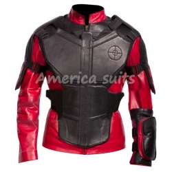 Deadshot Suicide Squad Leather Jacket
