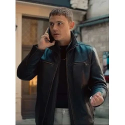 Dennis Mojen Sixty Minutes 2024 Black Leather Jacket