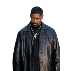 Denzel Washington Training Day Black Leather Jacket