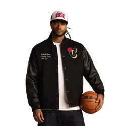 Derrick Rose Retirement Chicago Bulls Varsity Jacket