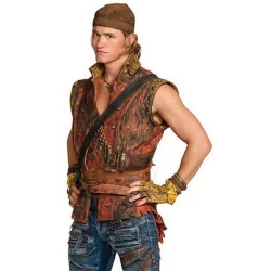 Descendants 2 Dylan Playfair Leather Vest 