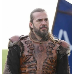 Dirilis Ertugrul Brown Leather Jacket