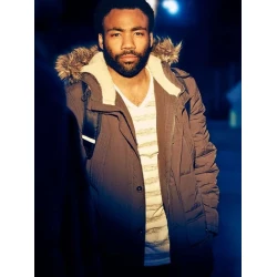 Donald Glover Atlanta Brown Parka Jacket Donald Glover Atlanta Brown Parka Jacket