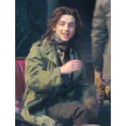 Don't Look Up Quentin Green Coat