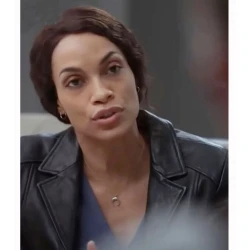 Dopesick 2021 Bridget Meyer Black Leather Jacket