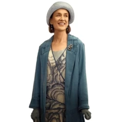 Downton Abbey Grand Finale Raquel Cassidy Blue Coat