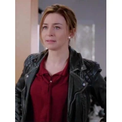 Dr. Amelia Shepherd Grey’s Anatomy S13 Leather Jacket