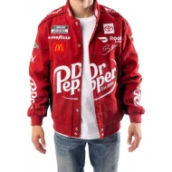 Dr. Pepper Red Cotton Racing Jacket
