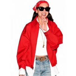Dua Lipa Leather Jacket
