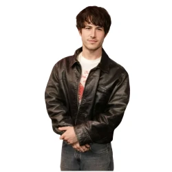 Dylan Minnette The Moment Black Leather Jacket