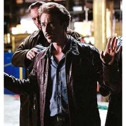 Edward Norton's Leather Jackets in The Italian Job