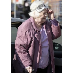Eleanor the Great June Squibb Pink Jacket