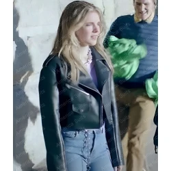 Elevator Game Madison MacIsaac Leather Jacket Elevator Game Madison MacIsaac Leather Jacket