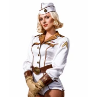 Elizabeth Posey Vought Rising 2027 White Costume