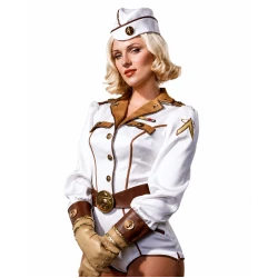 Elizabeth Posey Vought Rising 2027 White Costume