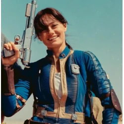 Ella Purnell Fallout S02 Lucy Jacket