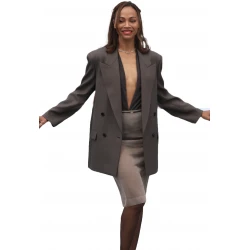 Emilia Perez Zoe Saldana Coat