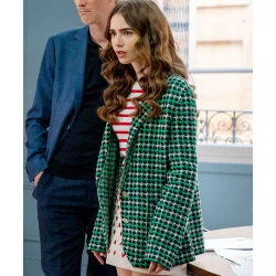 Emily Cooper Emily in Paris S02 Green Blazer