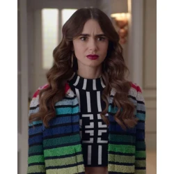 Emily Cooper Emily in Paris S02 Rainbow Jacket