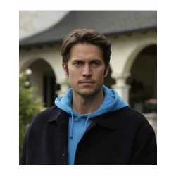 Emily in Paris Lucas Bravo Black Jacket