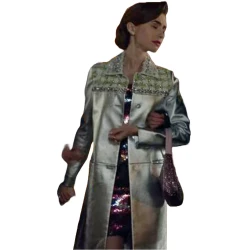 Emily in Paris S02 Emily Cooper Silver Coat