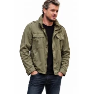 Eric Dane Olive Green Cotton Jacket