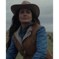 Eternals 2021 Salma Hayek Ajak Vest